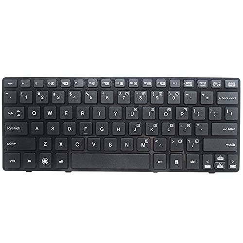WISTAR Laptop Keyboard Compatible for HP EliteBook 2560 2560P 2570 2570P Series 691658-001 6037B0065601 638512-001 651390-001 691658-001 696693-001 SG-45210-XUA